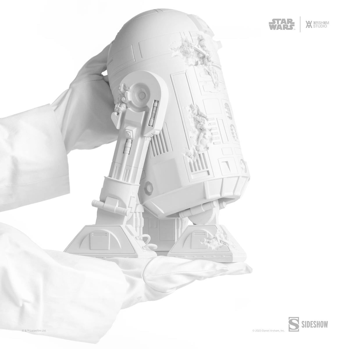 Detail of Daniel Arsham, R2-D2™: FUTURE ARTIFACT