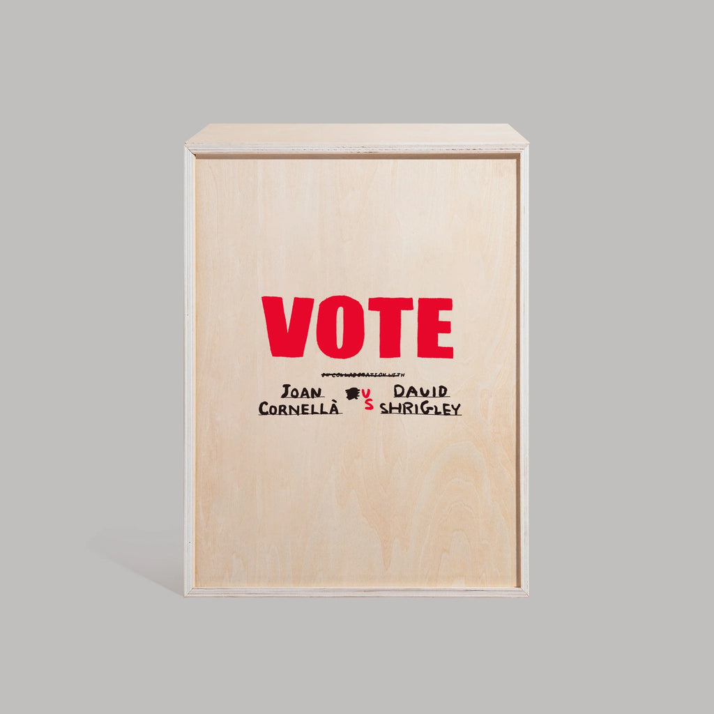Detail of David Shrigley, Vote (Set of 8 Prints)