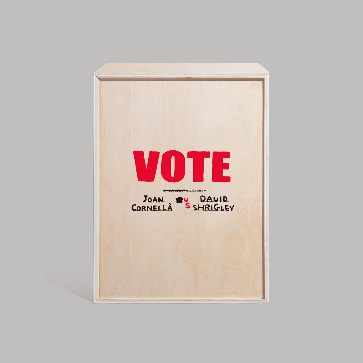 Detail of David Shrigley, Vote (Set of 8 Prints)