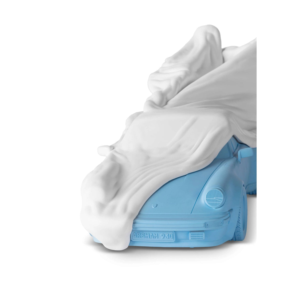 Detail of Daniel Arsham, Veiled Porsche