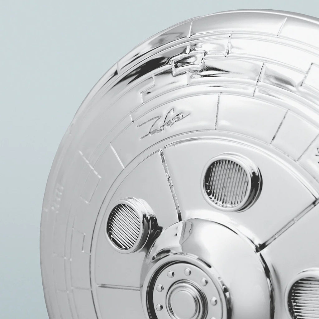 Detail of Futura, Untitled (Stainless Steel Sculptures Set)
